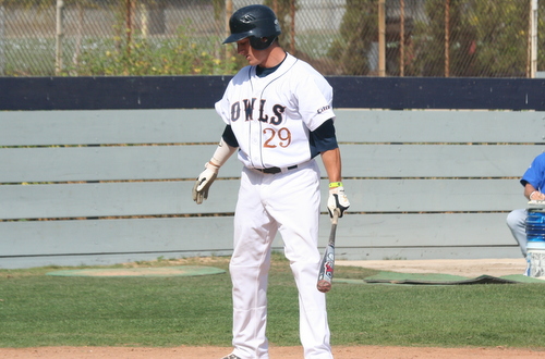 Freshman Brandon Benson drove in two of Citrus' three runs at Canyons on Thursday. Photo By: Jerrika Ramirez