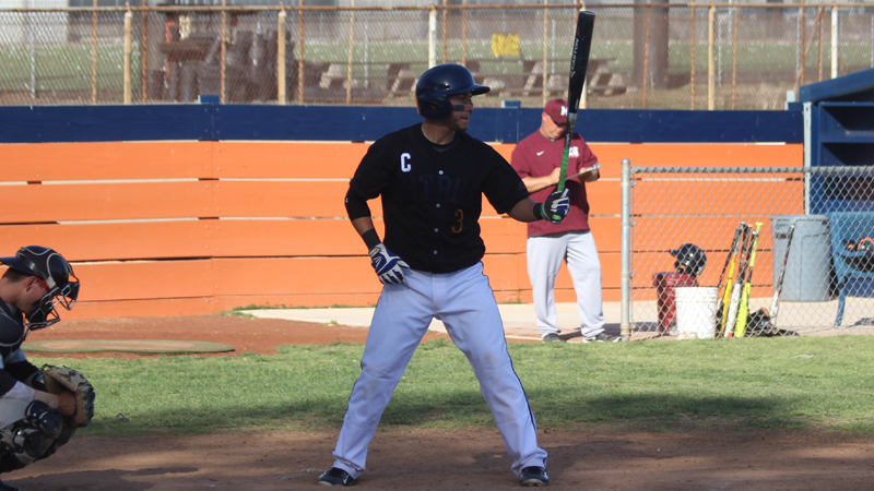 Sophomore Rudy Casarez drew five walks in Citrus' home loss to Bakersfield.