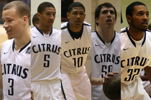 From left to right: Kerry Carter, Steven Thornton Jr., Jordan Mackie, Brent Watkins, and Kumase DeMesma will all be suiting up for four-year schools in the Fall. Photos By: Jerrika Ramirez