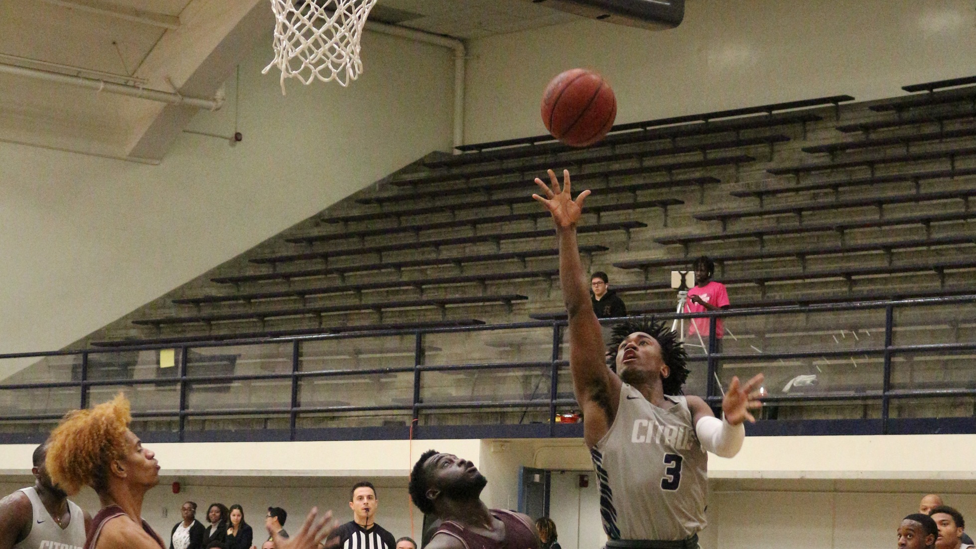 Tyree Winborn leads Citrus to win over Santa Monica College. Photo by: Brianna Jara.