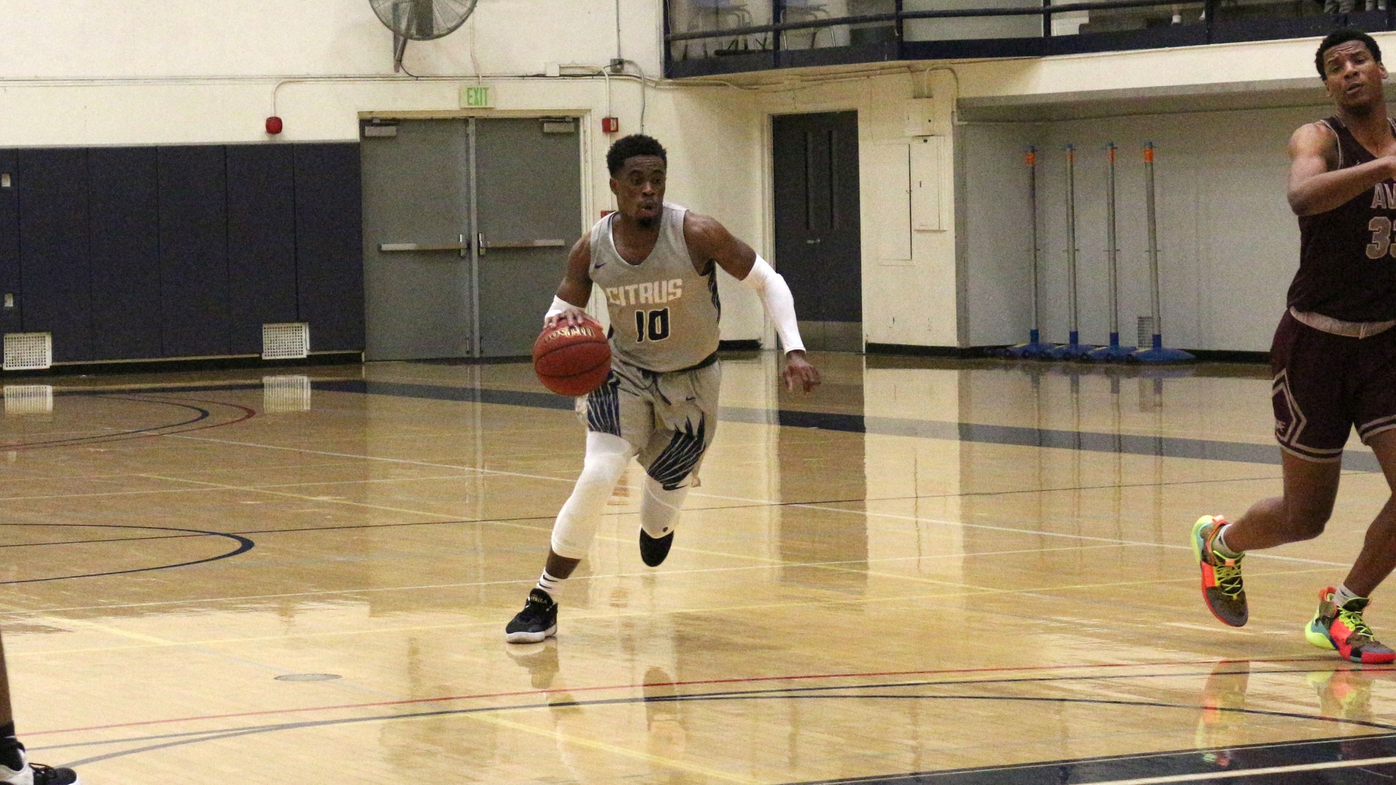 Toby Okwuokei was named to the All-CCCMBCA team. Photo by: Brianna Jara.