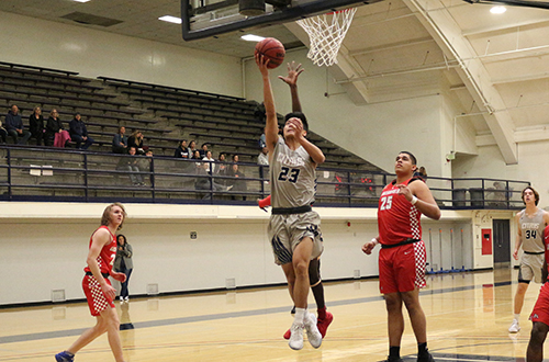 Sophomore Howie Lin had a career night, scoring 11 points in Citrus&rsquo; win over Bakersfield. Photo By: Brianna Jara