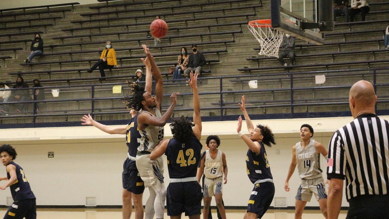 Leonard Turner posted a double-double with 14 points and 10 rebounds. Photo by Rebekah Rudder