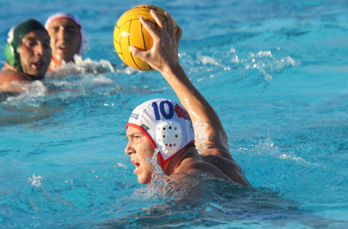 Freshman Jonathan Lotero became the program's 39th All-American in history, and the first since 2002. Photo By: Robert Lopez