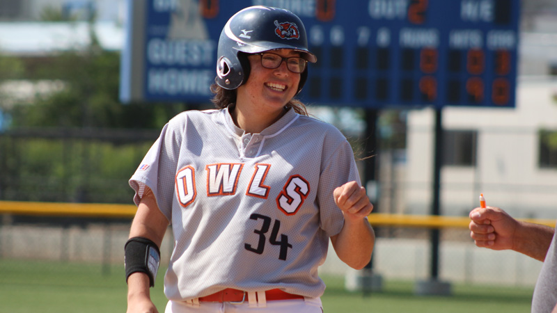 Sophomore Jade Nua was one of 10 Owls to be recognized in post-season awards. Nua was named the WSC East Player of the Year, and a 3CFCA All-State honoree. Photo By: Mykenna De Avila. 