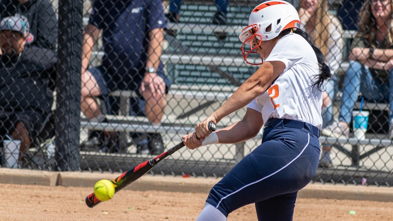 Patty Rodriguez went 2-for-3 at the plate for the Owls. Photo by Jacob Bramley