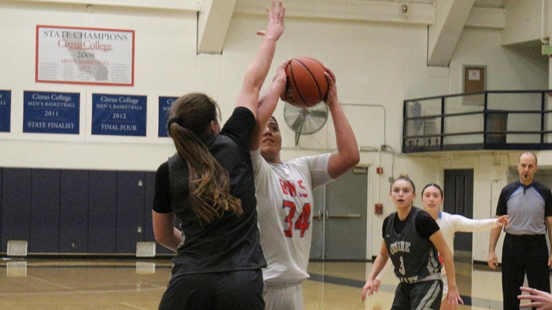 Giselle Garcia-Nunez grabbed her 11th double-double of the year with 10 points and 10 rebounds.
