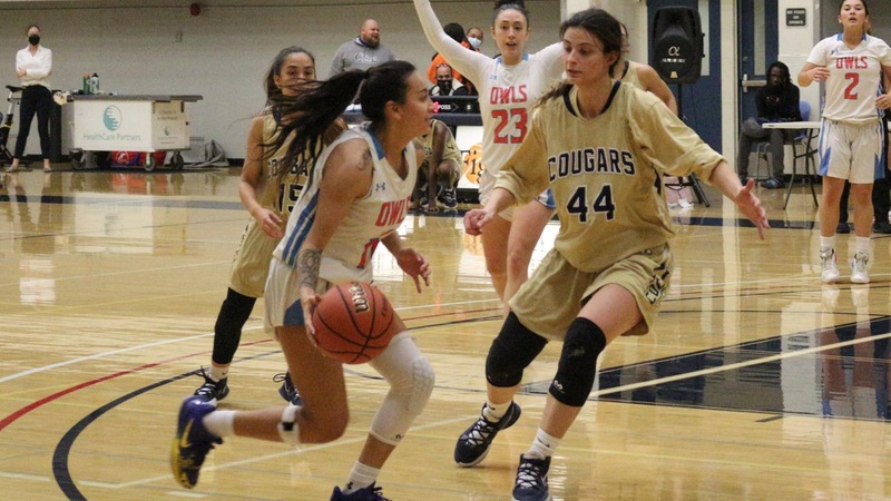 Reanne Reola finished the night with 12 points against AVC. Photo by Rebekkah Rudder