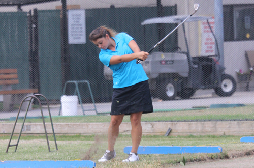 Freshman Jamie Lopez won the 2014 South Coast Invitational Individual Championship Sunday and Monday.
