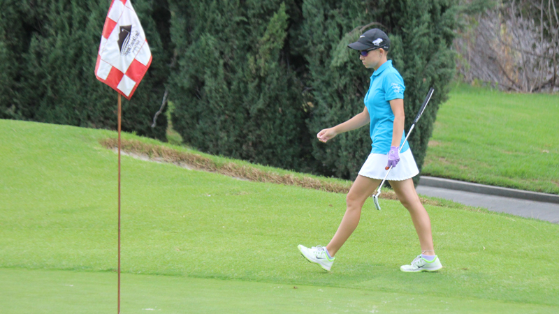 Freshman Mackenzy Shafer recorded her second scoring round of the year on Monday afternoon, carding a 93, as the Owls finished in second place.