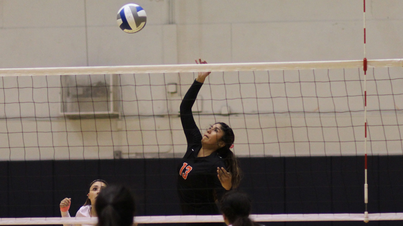 Freshman Brianna Olvera was one of the lone bright spots for the Owls in their loss to Antelope Valley on Friday. Photo By: Halayna De Avila