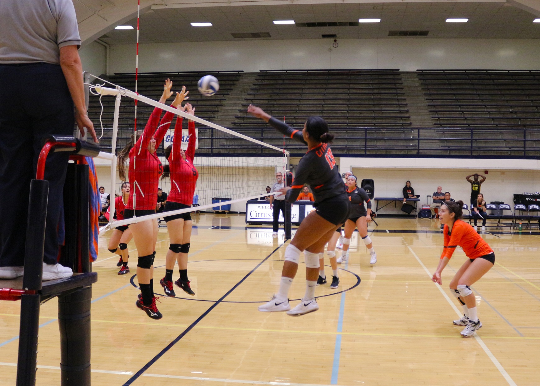 Summer Edington on the attack. Image: Treyvon Watts-Hale