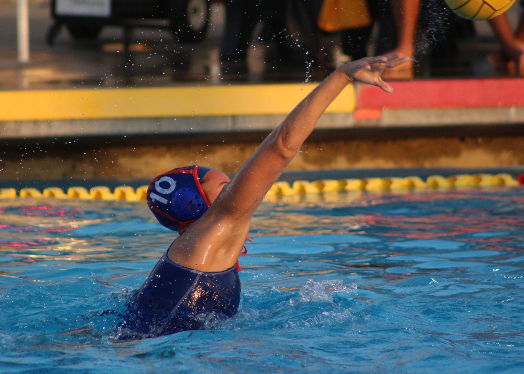 Freshman attacker Hannah Long.
